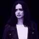 Krysten Ritter as Jessica Jones.
